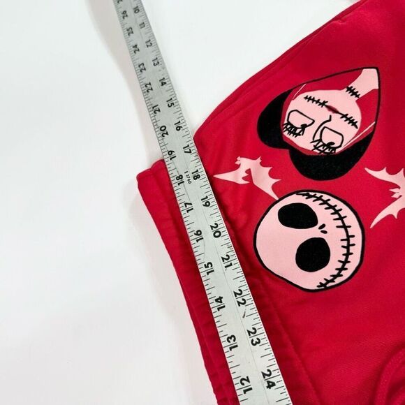 Disney Pants Womens XXL Red The Nightmare Before Christmas Jogger Straight-Leg - Picture 9 of 10